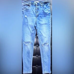 Garage Denim Premium Taille Ultra- Haute- Ultra High Rise medium wash jeggings